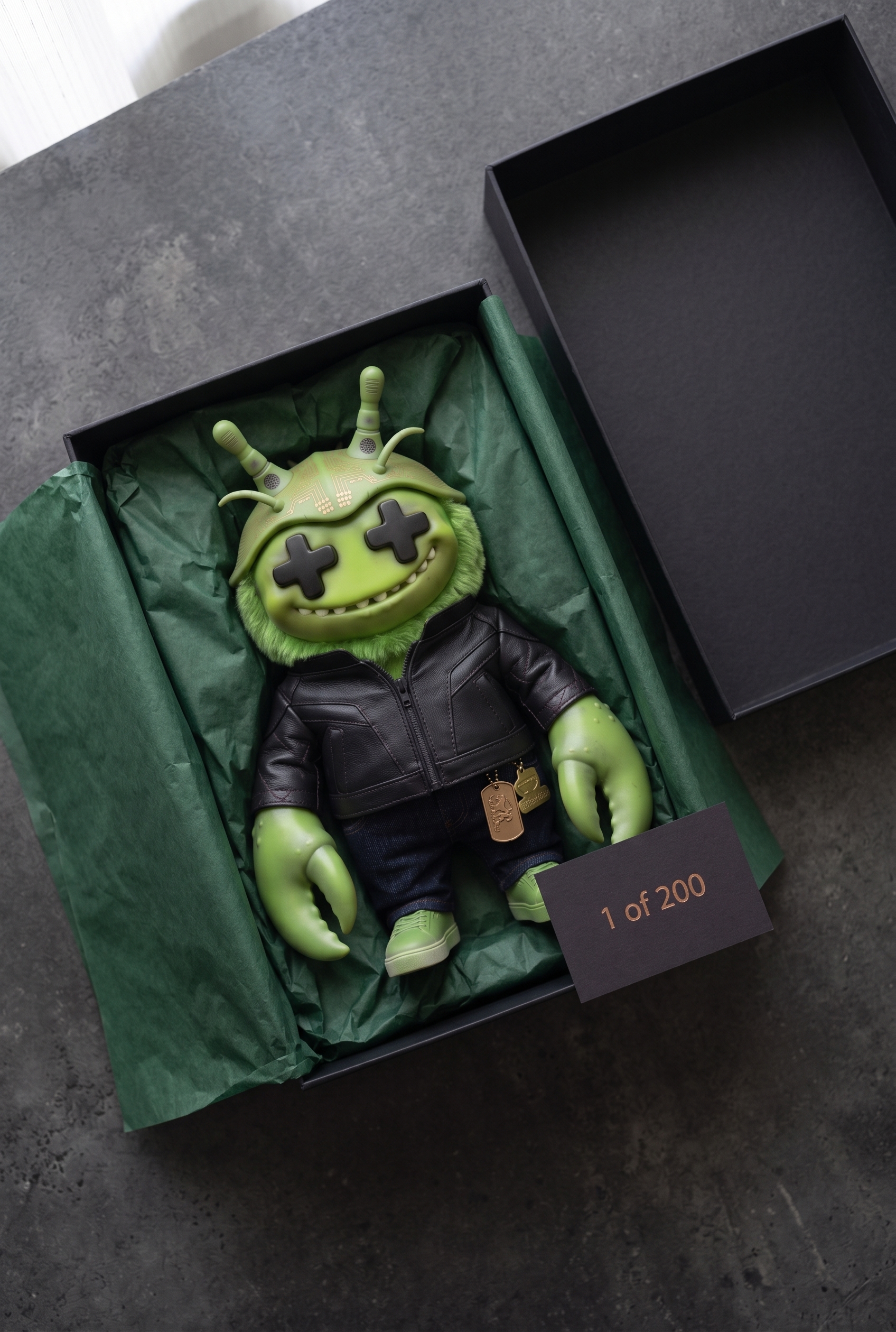 Glytch with Founders Edition box